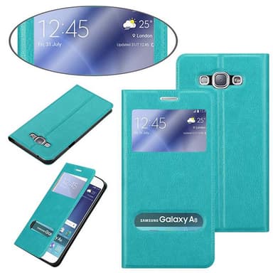 Samsung Galaxy A8 2015 Plånboksfodral Skal (Turkos)