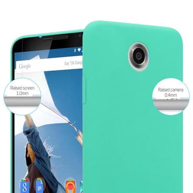 Motorola Google NEXUS 6 Skal Fodral Case (Grön)