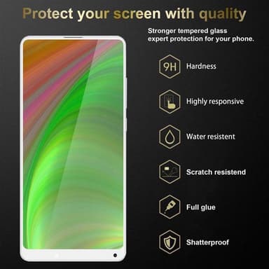 Xiaomi Mi MIX 2S Skyddsglas Skyddsfilm Skärmskydd