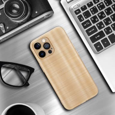 iPhone 12 PRO Skal Fodral Case (Guld)