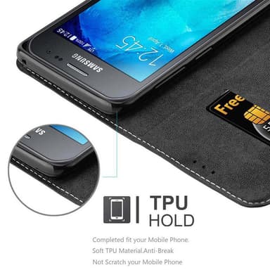 Samsung Galaxy XCover 3 Skal Fodral Case (Svart)