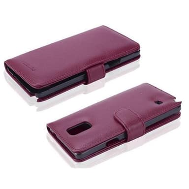 Samsung Galaxy NOTE 4 Plånboksfodral Skal (Lila)