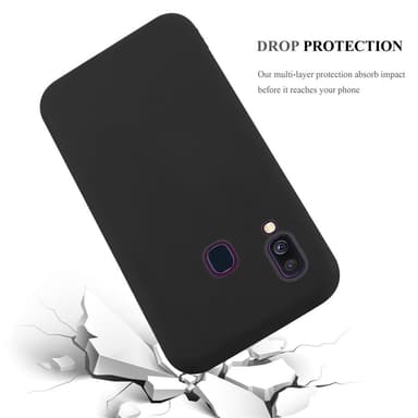 Skal Samsung Galaxy A40 Fodral Case (Svart)