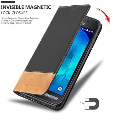 Samsung Galaxy XCover 3 Skal Fodral Case (Svart)