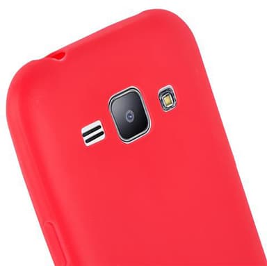 Skal Samsung Galaxy J1 2015 Fodral Case (Röd)