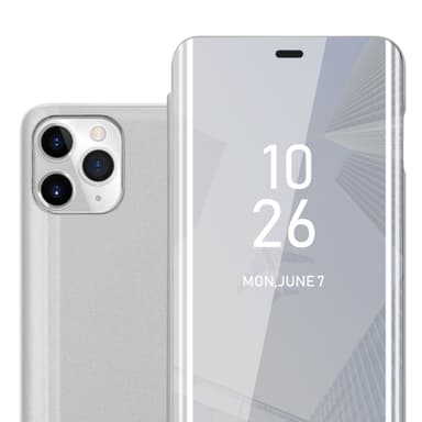 iPhone 11 PRO Plånboksfodral Skal (Silver)