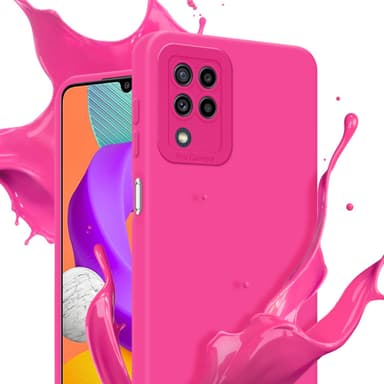 Samsung Galaxy M22 / M32 4G Skal Fodral Case (Rosa)