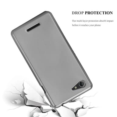 Skal Sony Xperia E3 Fodral Case (Grå)