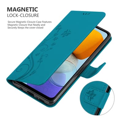 Samsung Galaxy M23 5G Plånboksfodral Skal (Blå)