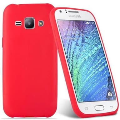 Skal Samsung Galaxy J1 2015 Fodral Case (Röd)