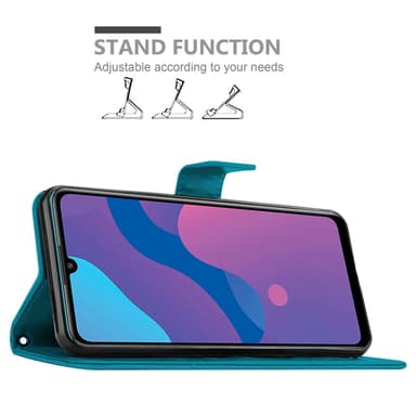 Honor 9A Plånboksfodral Skal (Blå)