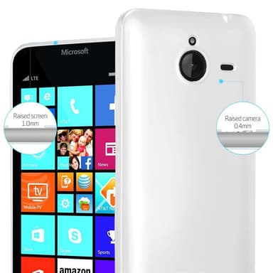 Skal Nokia Lumia 640 XL Fodral Case (Silver)