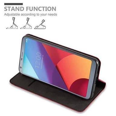 LG G6 Skal Fodral Case (Röd)