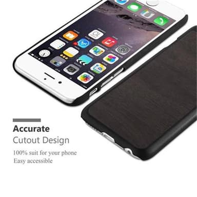 iPhone 6 / 6S Skal Fodral Case (Svart)