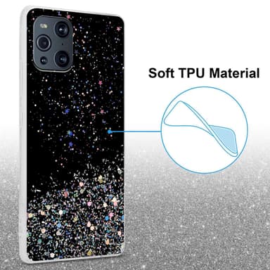 Oppo FIND X3 PRO Skal Fodral Case (Svart)