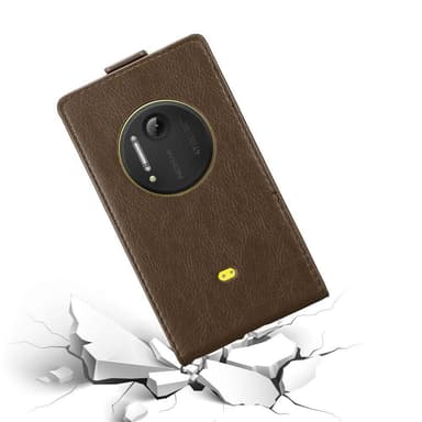 Nokia Lumia 1020 Flipfodral Skal (Brun)