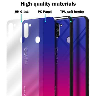 Samsung Galaxy A11 / M11 Skal Fodral Case (Svart)