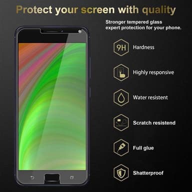 Asus ZenFone 4 MAX (5.5 tum) Skyddsglas Skyddsfilm