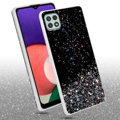 Samsung Galaxy A22 5G Skal Fodral Case (Svart)