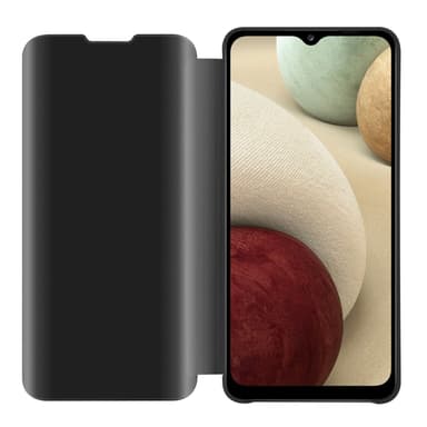 Samsung Galaxy A12 / M12 Plånboksfodral Skal (Svart)