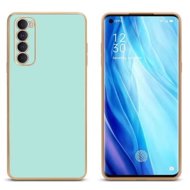 Oppo Reno4 PRO Skal Fodral Case (Grön)