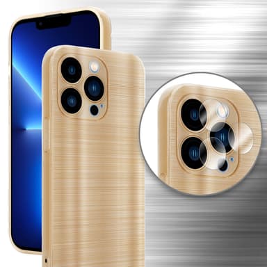 iPhone 13 PRO Skal Fodral Case (Guld)