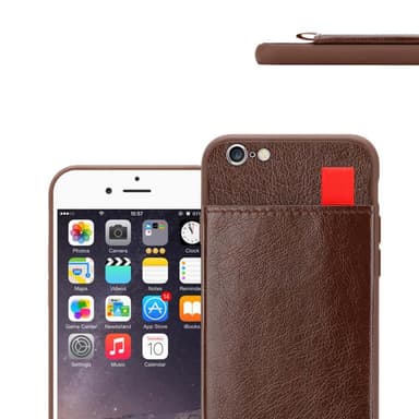 Skal iPhone 6 PLUS / 6S PLUS Fodral Case (Brun)