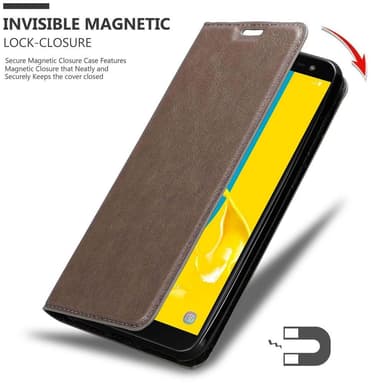 Samsung Galaxy J6 2018 Skal Fodral Case (Brun)
