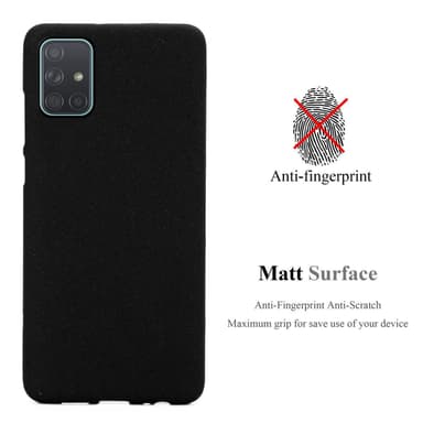 Skal Samsung Galaxy A71 4G Fodral Case (Svart)