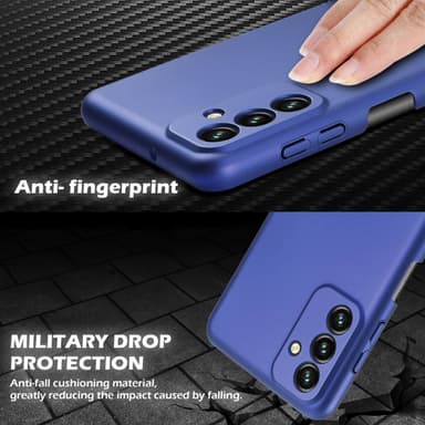 Samsung Galaxy A13 5G Skal Fodral Case (Blå)