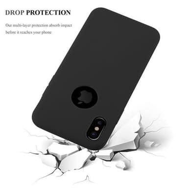 Skal iPhone X / XS Fodral Case (Svart)