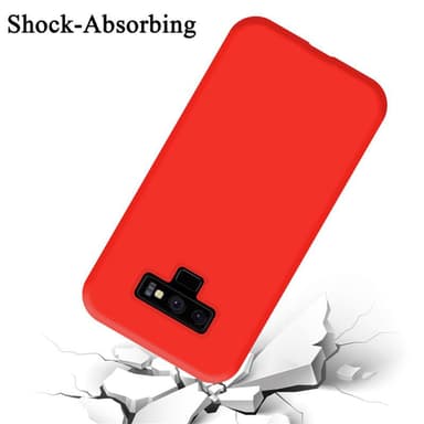 Samsung Galaxy NOTE 9 Skal Fodral Case (Röd)