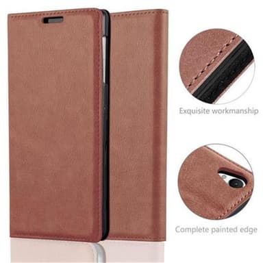 Sony Xperia Z1 Skal Fodral Case (Brun)