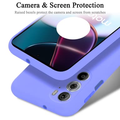 Motorola EDGE 30 PRO / EDGE+ Skal Fodral Case (Lila)