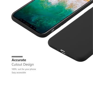 Skal iPhone X / XS Fodral Case (Svart)