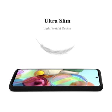 Skal Samsung Galaxy A71 4G Fodral Case (Svart)