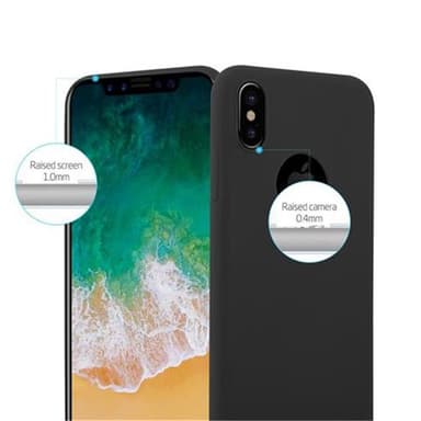 Skal iPhone X / XS Fodral Case (Svart)