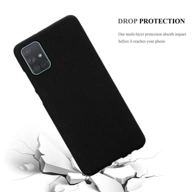 Skal Samsung Galaxy A71 4G Fodral Case (Svart)