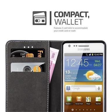 Samsung Galaxy S2 / S2 PLUS Skal Fodral Case (Blå)