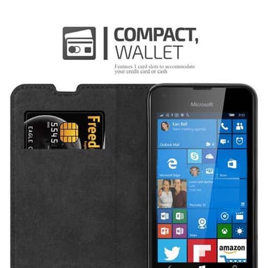 Nokia Lumia 550 Skal Fodral Case (Röd)