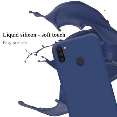 Samsung Galaxy A11 / M11 Skal Fodral Case (Blå)