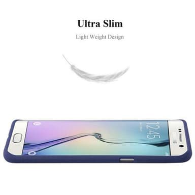 Skal Samsung Galaxy S6 EDGE PLUS Fodral Case (Blå)