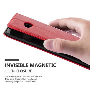 Nokia Lumia 550 Skal Fodral Case (Röd)