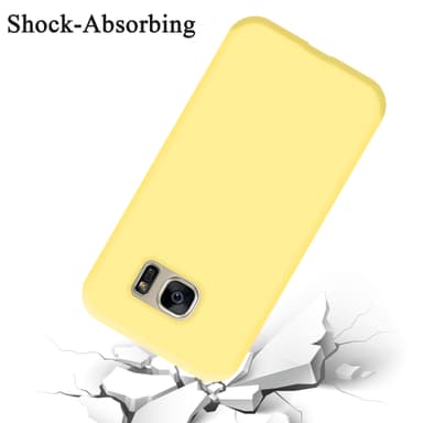 Samsung Galaxy S7 Skal Fodral Case (Gul)