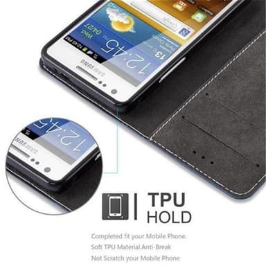 Samsung Galaxy S2 / S2 PLUS Skal Fodral Case (Blå)