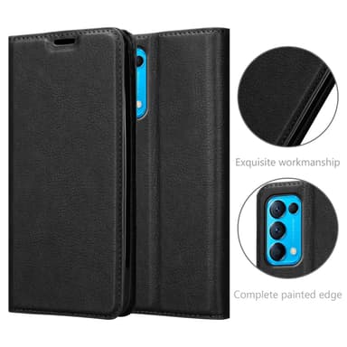 Oppo FIND X3 LITE Skal Fodral Case (Svart)