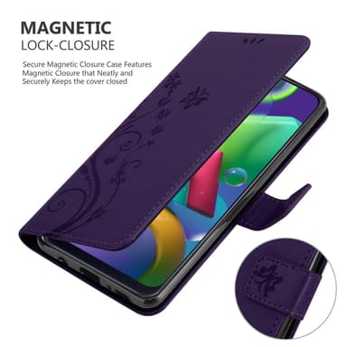 Samsung Galaxy M31 Plånboksfodral Skal (Lila)