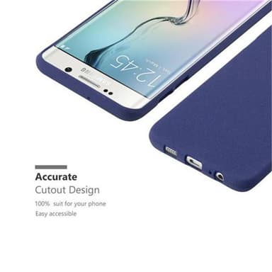 Skal Samsung Galaxy S6 EDGE PLUS Fodral Case (Blå)