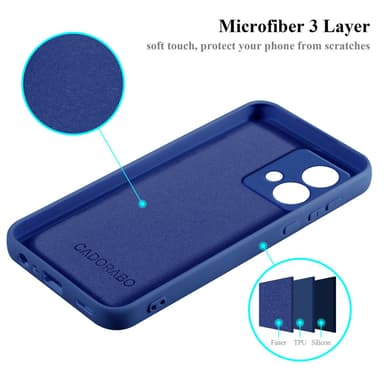 Motorola Edge 40 Neo Skal Fodral Case (Blå)