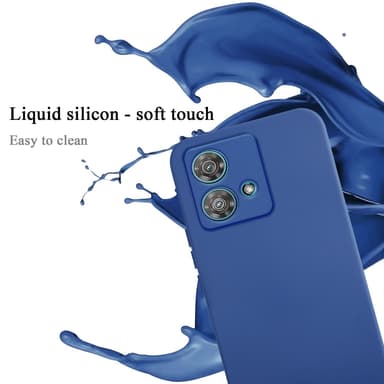 Motorola Edge 40 Neo Skal Fodral Case (Blå)